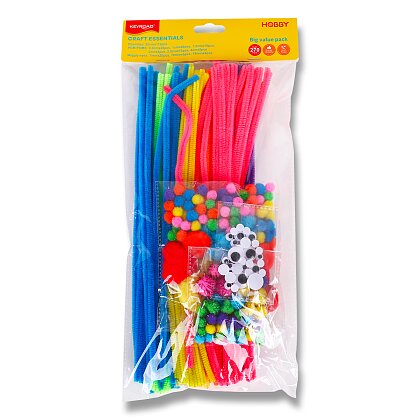 Obrázek produktu Kreativní sada bambulek, chlupatých drátků a očiček