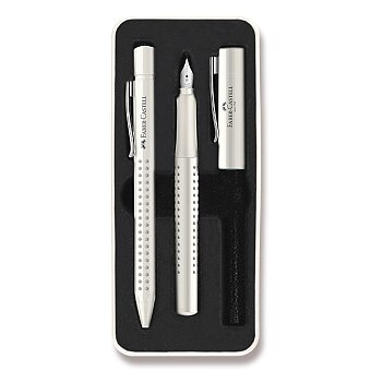 Obrázek produktu Sada Faber-Castell Grip Edition - plnicí pero a kuličková tužka, výběr barev