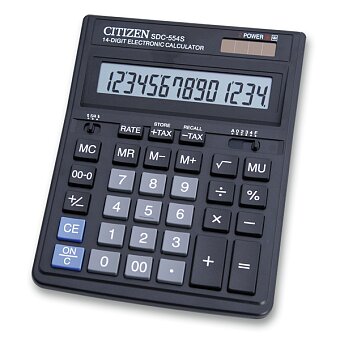 Obrázek produktu Stolní kalkulátor Citizen SDC-554S