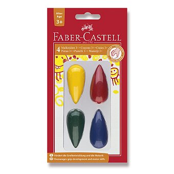 Obrázek produktu Pastelky Faber-Castell plastové - 4 barvy