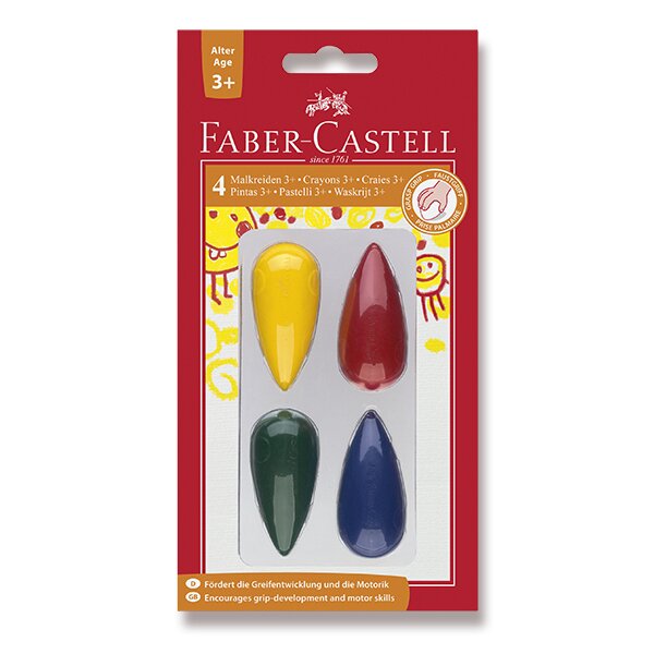 Pastelky Faber-Castell plastové 4 barvy