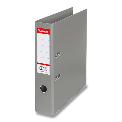 Obrázok produktu Esselte No. 1 - plastový pákový šanón - A4, chrbát 75 mm, sivý