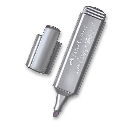 Obrázok produktu Faber-Castell Textliner 46 Metallic - zvýrazňovač - strieborný
