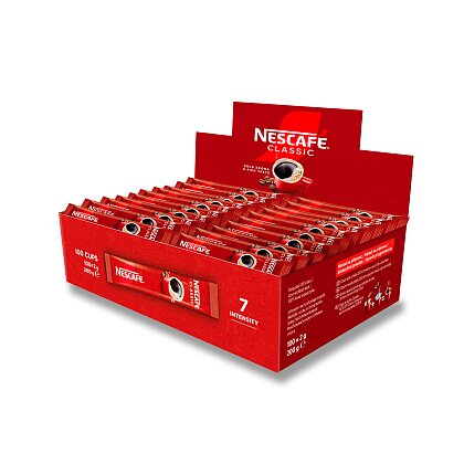 Obrázek produktu Nescafé Classic Stick - instantní porcovaná káva - 100 ks