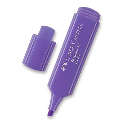 Obrázek produktu Faber-Castell Textliner 1546 Pastel - zvýrazňovač - fialková