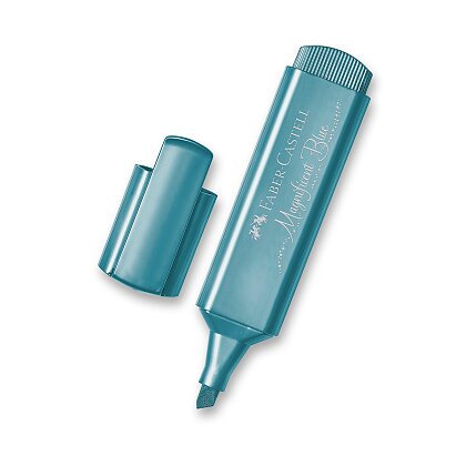 Obrázok produktu Faber-Castell Textliner 46 Metallic - zvýrazňovač - metalická modrá
