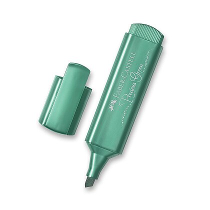 Obrázek produktu Faber-Castell Textliner 46 Metallic - zvýrazňovač - metalický zelený