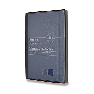 Zápisník Moleskine kožený - měkké desky