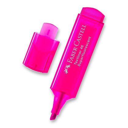 Obrázok produktu Faber-Castell Textliner 1546 - zvýrazňovač - ružová