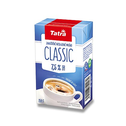Obrázek produktu Tatra Classic - kondenzované neslazené plnotučné mléko, 250 g