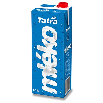 Product image Durable milk TATRA - semi-fat