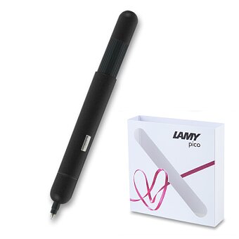 Obrázek produktu Lamy Pico Matt Black - kapesní kuličková tužka, valentýnská edice