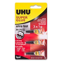 Vteřinové lepidlo UHU Super Glue Mini