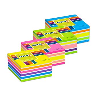 Obrázek produktu Samolepicí bloček Hopax Stick’n Notes Neon - 76 x 76 mm, 400 listů, výběr barev