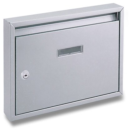 Obrázek produktu Poštovní schránka - 320 × 240 × 60 mm, stříbrná
