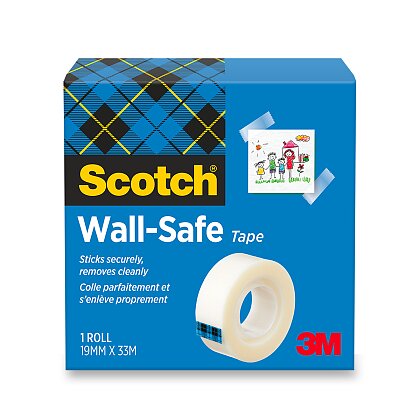 Product image 3M Scotch Wall-Safe 813-EURO - lepicí páska - 19 mm x 33 m