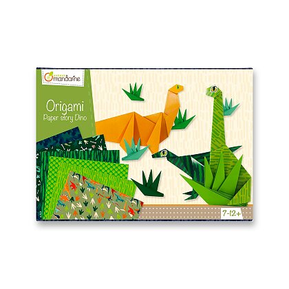Obrázek produktu Avenue Mandarine Origami Dino - sada papírů - 40 listů