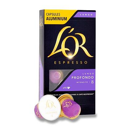 Product image L'Or Lungo Profondo Intensity 8 - coffee machine capsules - 10 capsules