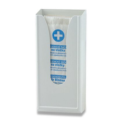 Obrázek produktu Hygienický zásobník - na papírové sáčky - bílý