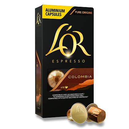 Obrázek produktu L'Or Espresso Colombia - kapsle do kávovaru - 10 kapslí