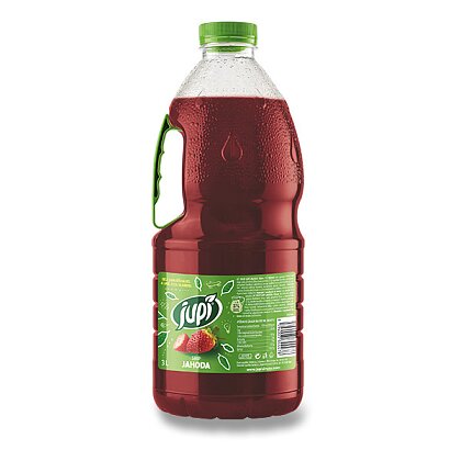 Obrázek produktu Jupí - ovocný sirup - Jahoda, 3 l