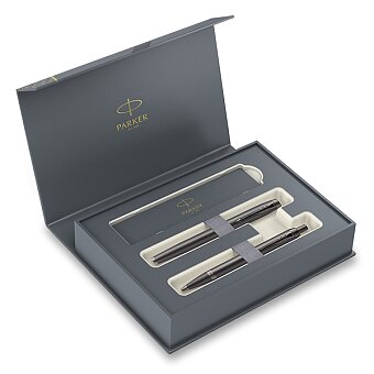 Obrázek produktu Parker IM Monochrome Titanium - darčeková súprava plniace pero a guľôčkové pero