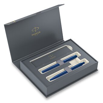 Obrázek produktu Parker IM Monochrome Blue - darčeková súprava plniace pero a guľôčkové pero