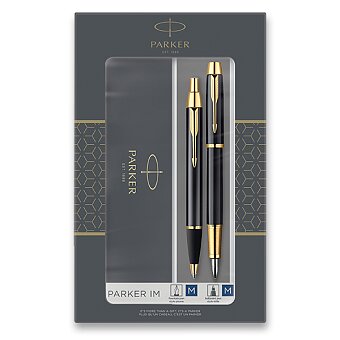 Obrázek produktu Parker IM Black GT - sada plnicí pero a kuličkové pero