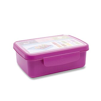 Obrázek produktu Svačinový box Zdravá sváča - fialová