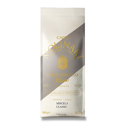 Obrázek produktu Caffe Molinari Espresso Ricco - zrnková káva - 1000 g