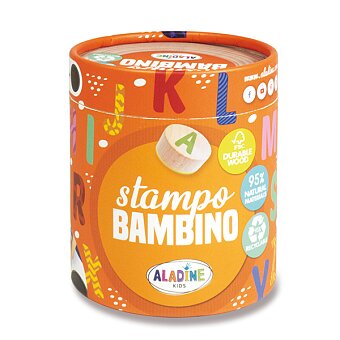 Obrázek produktu Razítka Aladine Stampo Bambino - Abeceda, 28 ks