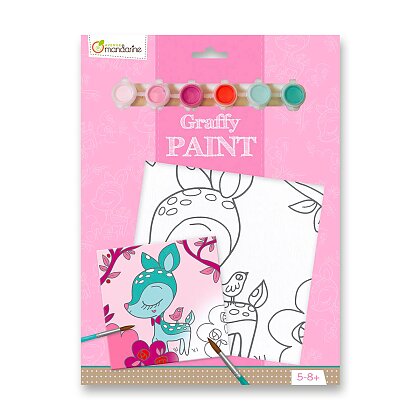 Obrázok produktu Avenue Mandarine Graffy Paint - kreatívna sada - koloušok