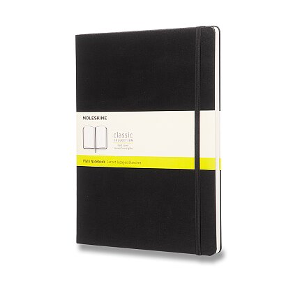 Product image Moleskine - notebook in hardcover - 19 × 25 cm, blank, black