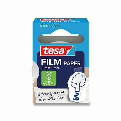 Obrázok produktu Tesafilm® Paper - transparentná papierová lepiaca páska - 19 mm x 33 m