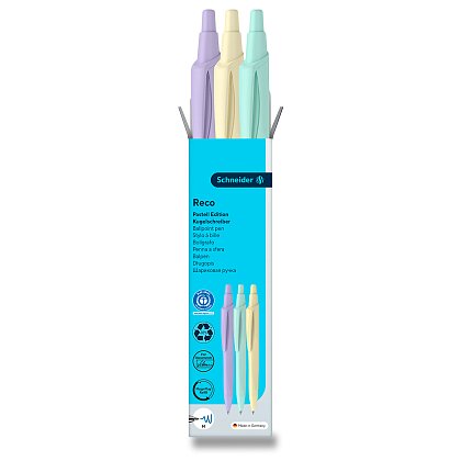 Obrázek produktu Schneider Reco Pastel - kuličkové pero - 3 ks