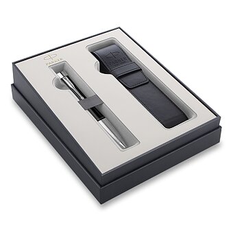 Obrázek produktu Parker UrbanTwist Muted Black CT - guľôčkové pero, darčeková súprava s puzdrom