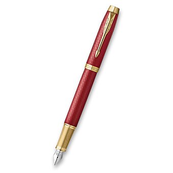 Obrázek produktu Parker IM Premium Red GT - plnicí pero, hrot F, dárková kazeta s pouzdrem