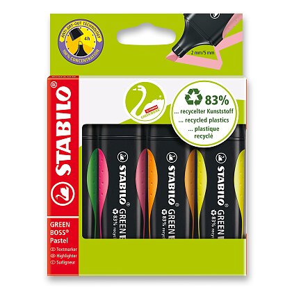 Product image Stabilo Green Boss - highlighter - set of 4 pcs