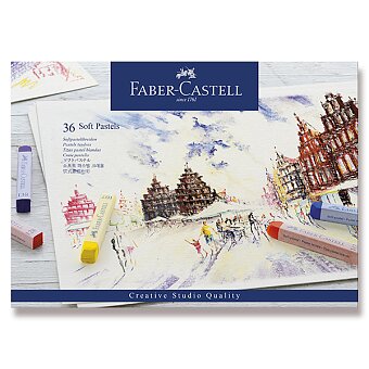 Obrázek produktu Pastelové křídy Faber-Castell - 36 barev