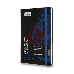 Zápisník Moleskine Star Wars - tvrdé desky