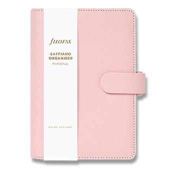 Obrázek produktu Osobní diář Filofax Saffiano A6 - růžový, modular