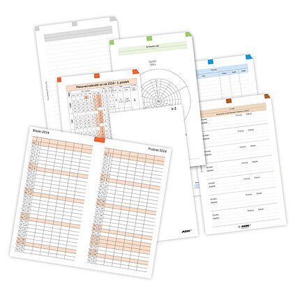 Product image ADK - daily planning kit basic 2024 - A5