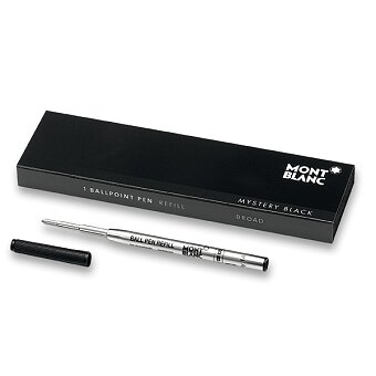 Obrázek produktu Náplň Montblanc do kuličkové tužky - B, černá