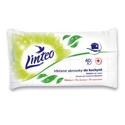Obrázek produktu Linteo - vlhčené ubrousky - odmašťující, 40 ks