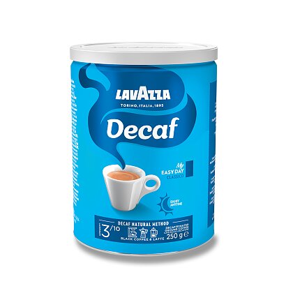 Obrázok produktu Lavazza Decaffeinato - bezkofeínová mletá káva - 250 g