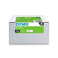 Dymo D1 S0720830 - originální polyesterová páska - 19 mm × 7 m, černo-bílá, 10 ks