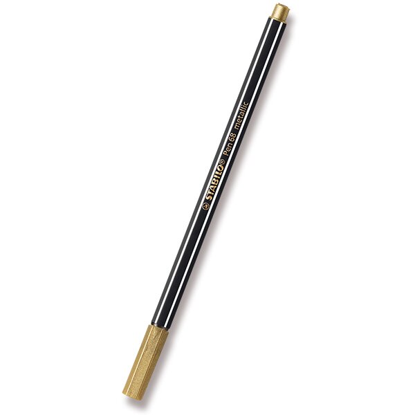 Fix Stabilo Pen 68 metallic zlatý