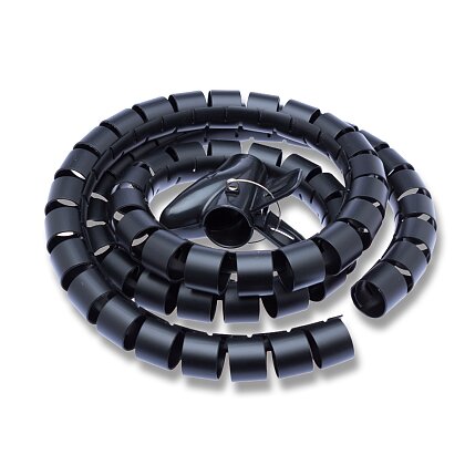 Obrázek produktu Connect IT Winder - trubice pro vedení kabelů - 1,5 m x 30 mm, černá