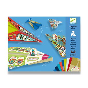 Obrázek produktu Origami sada Djeco - Letadla pro kluky
