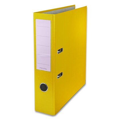 Obrázek produktu Pákový pořadač - A4, 75 mm, žlutý